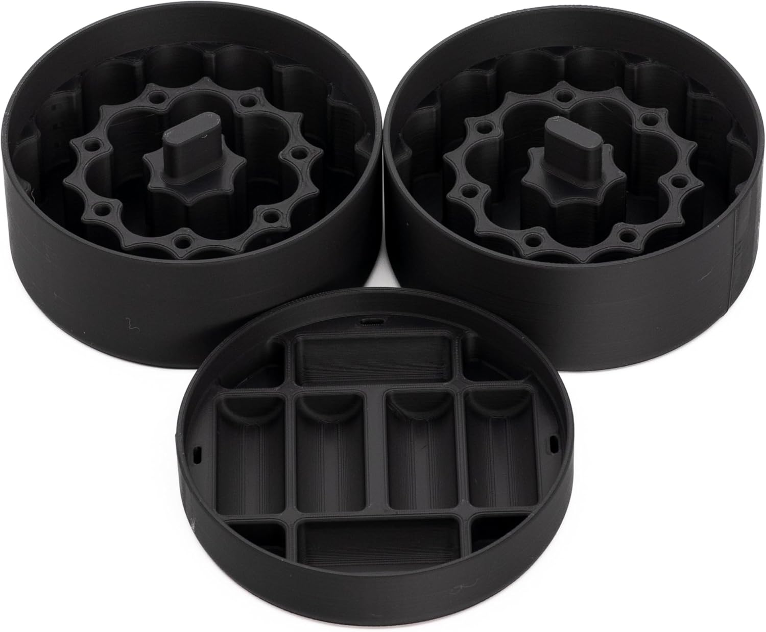 3ml Peptide Storage Inserts for Hydrapeak 32oz Food Jar - Holds 48 Vials, Ideal Vial Storage Solution for Fridge or Freezer, Made in America